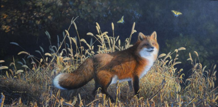 Foxtails and Butterflies